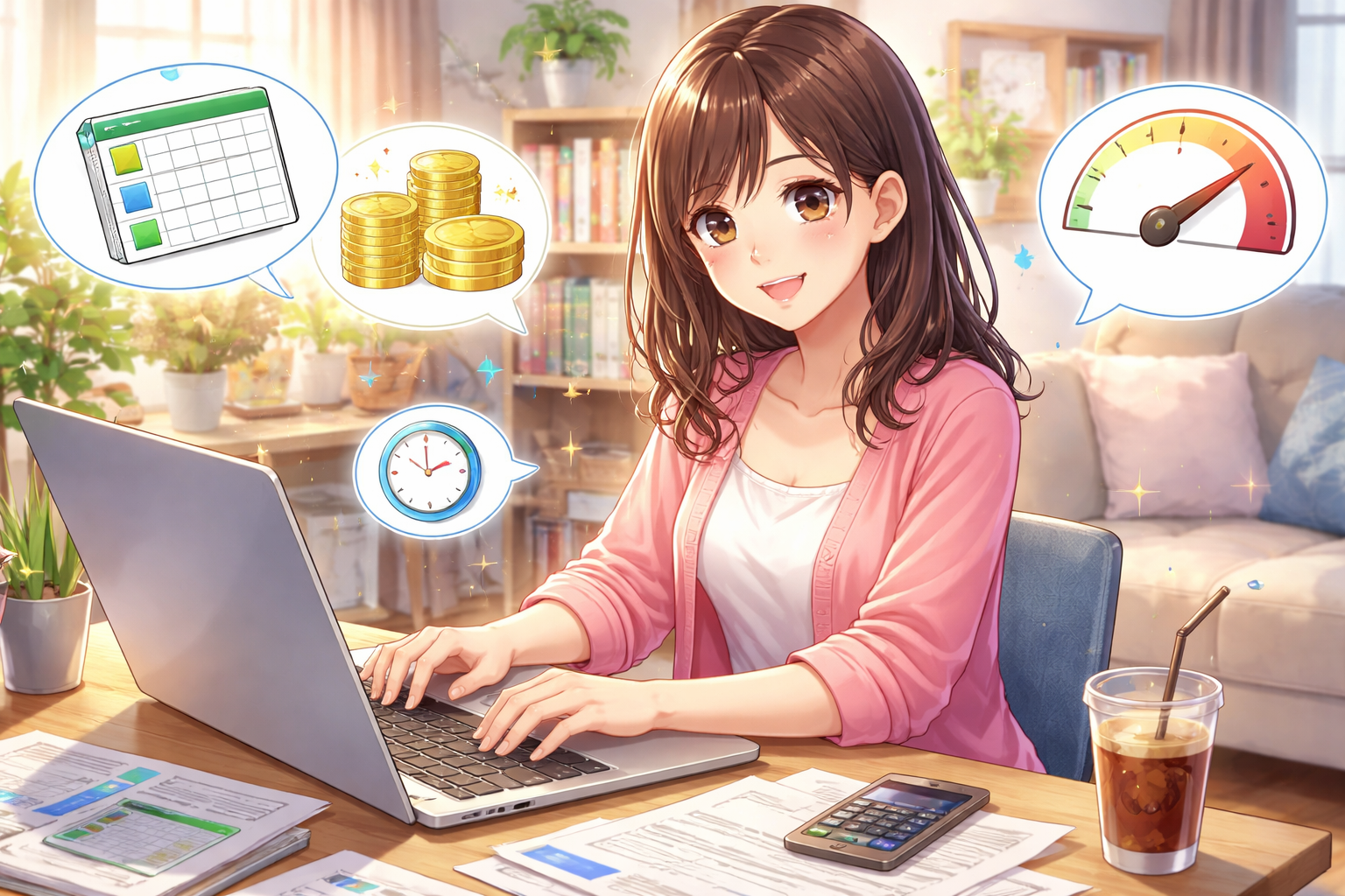 稼げるかどうかは「単価×作業スピード×継続」で決まりやすいですよね