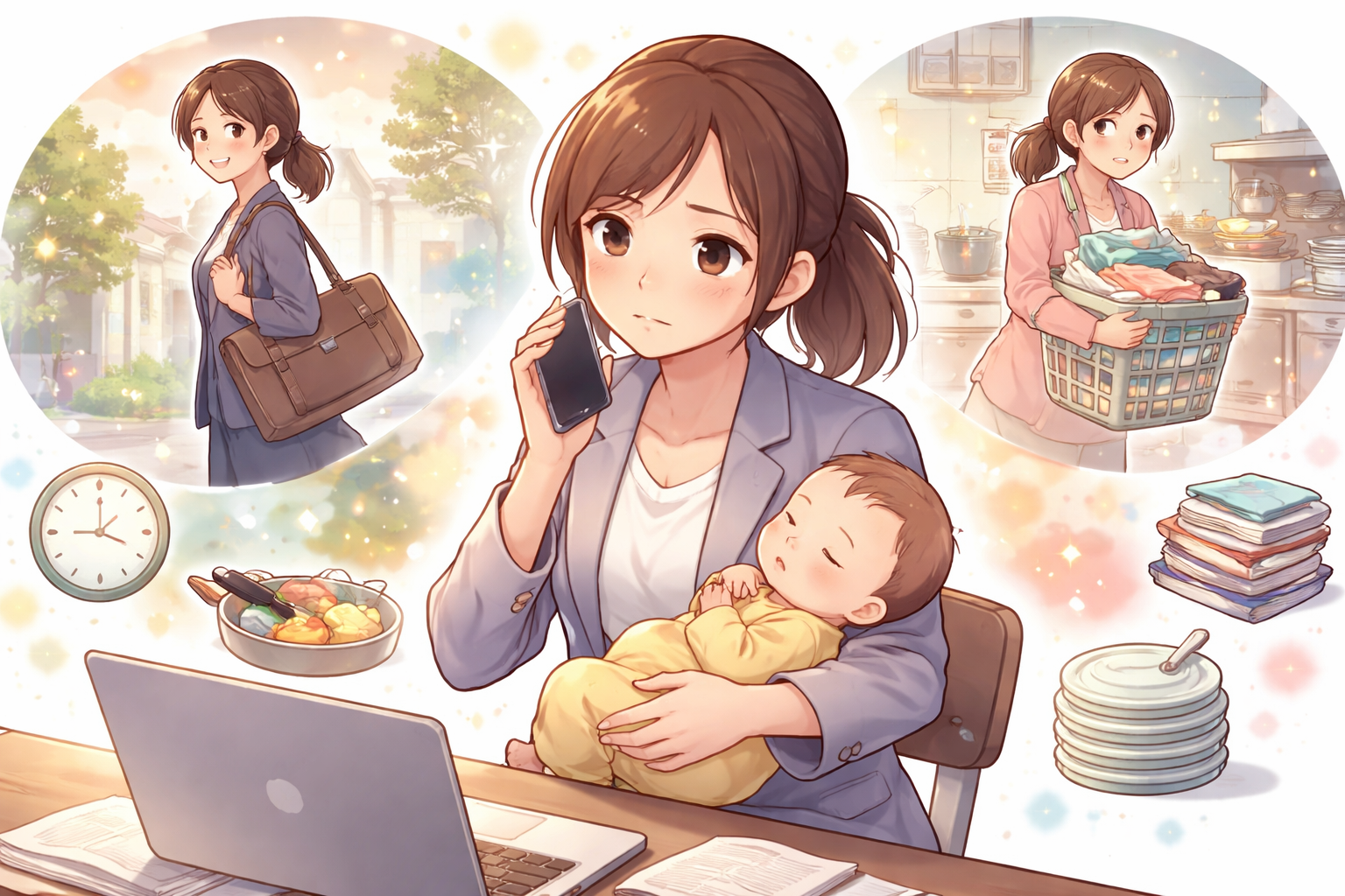 両立がつらいときは「仕組み」を変えるのが近道なんですね