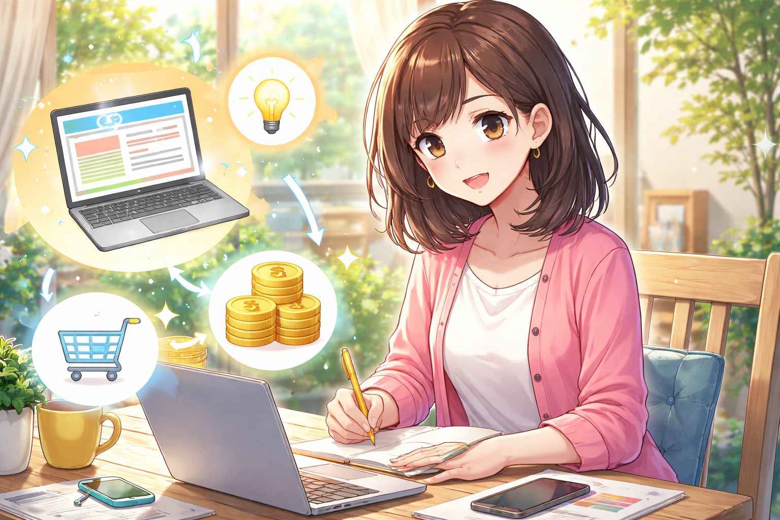 副業ブログは「読者さんの行動」で収益が生まれるんですね